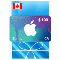 گیفت کارت 100 دلاری آیتونز اپل کانادا - 1