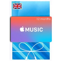 گیفت کارت 12 ماهه اپل موزیک انگلیس - 1