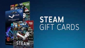 خرید گیفت کارت 5 دلاری استیم امريکا Steam