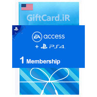 گیفت کارت EA Access یک ماهه PS4 امریکا
