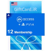 گیفت کارت EA Access یک ساله PS4 امریکا
