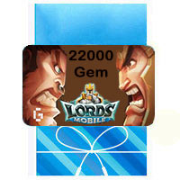 خرید 22000 جم بازی لردز موبایل lords mobile