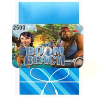 ۲۵۰۰ جم بازی بوم بیچ Boom Beach