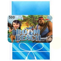 ۵۰۰ جم بازی بوم بیچ Boom Beach