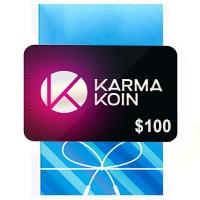گیفت کارت 100 دلاری کارما کوین Karma Koin
