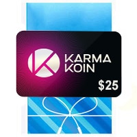 گیفت کارت 25 دلاری کارما کوین Karma Koin