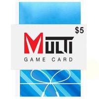 گیفت کارت ۵ دلاری مولتی گیم کارت Multi Game