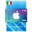 گیفت کارت 50 یورو آیتونز ایتالیا - شارژ اکانت آیفون ایتالیا