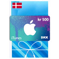 گیفت کارت 500 کرون آیتونز دانمارک