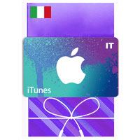 گیفت کارت اپل آیتونز ایتالیا - شارژ اکانت آیفون ایتالیا