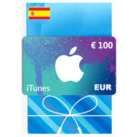 گیفت کارت 100 یورو آیتونز اسپانیا