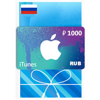 گیفت کارت 1000 روبل آیتونز روسیه