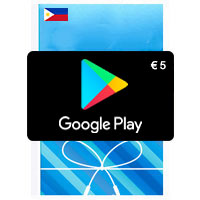 گیفت کارت 5 یورو گوگل پلی فیلیپین