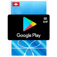 گیفت کارت 50 فرانک گوگل پلی سوئیس