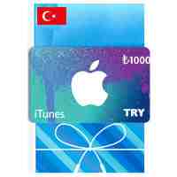 گیفت کارت 1000 لیر آیتونز ترکیه