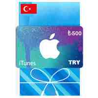 گیفت کارت 500 لیر آیتونز ترکیه